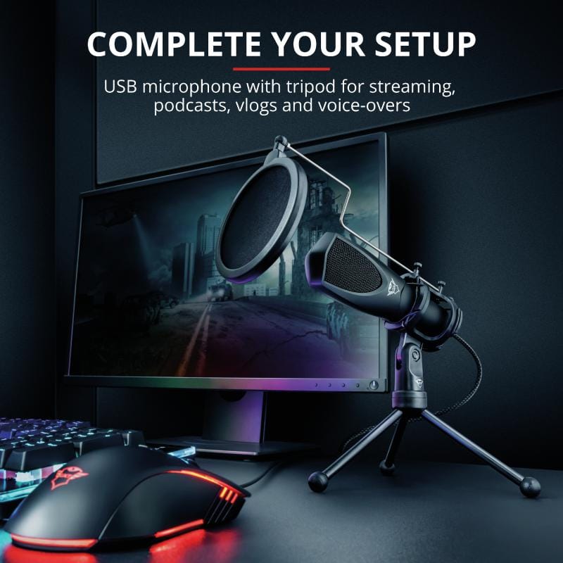 Microfon Trust GXT 232 Mantis Streaming USB pentru Gaming și Podcast - imagine 11