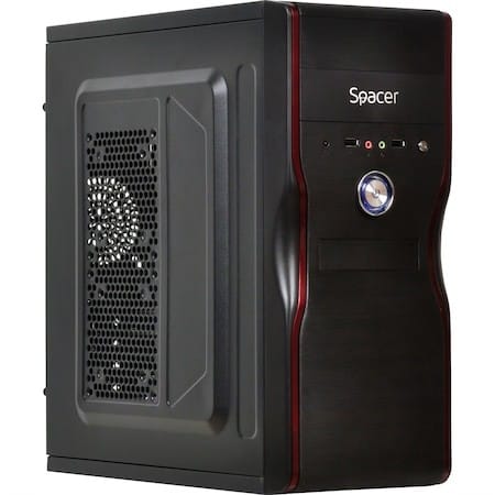 Carcasa Gaming Spacer New Mercury ATX cu Sursa 500W - imagine 10