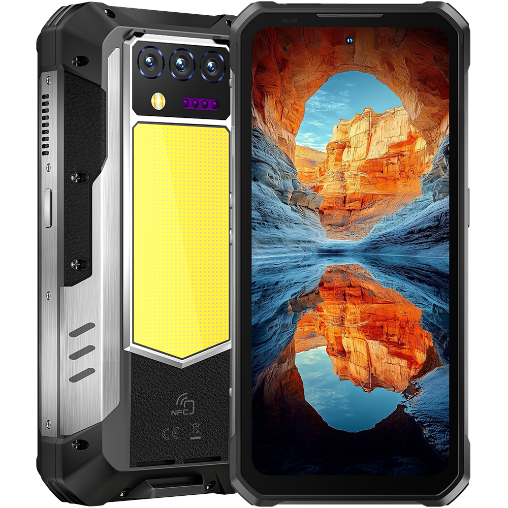 Telefon Oukitel WP100 Titan, baterie 33000mAh, proiector