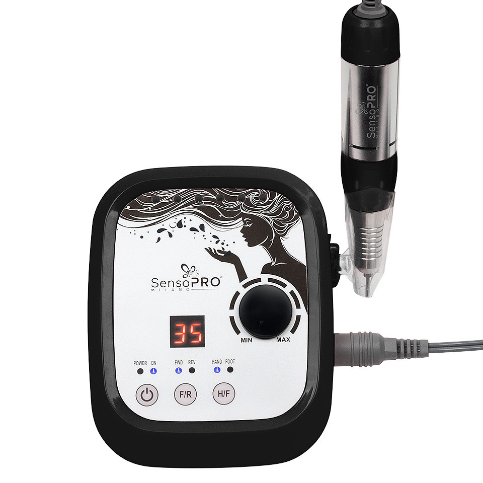 Freza Unghii SensoPRO Milano 35.000 RPM Black