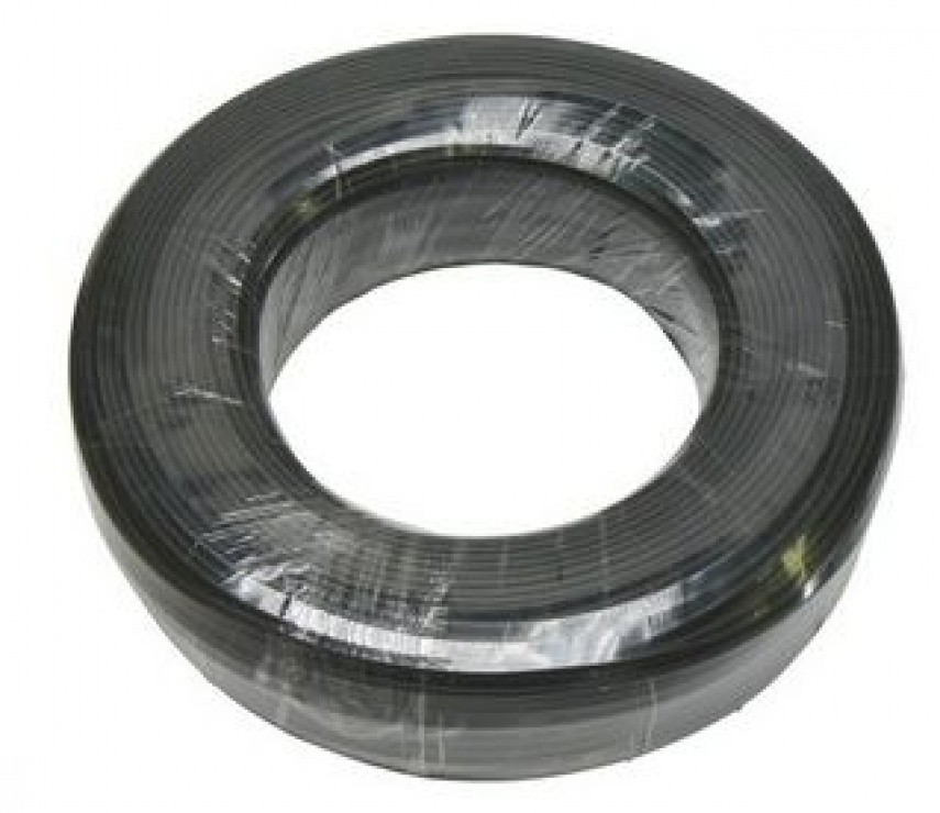 Cablu Telefon 4 Fire Flat 100m Negru OEM
