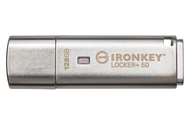 Memorie USB Kingston IronKey 128GB Securizată Criptată - imagine 2