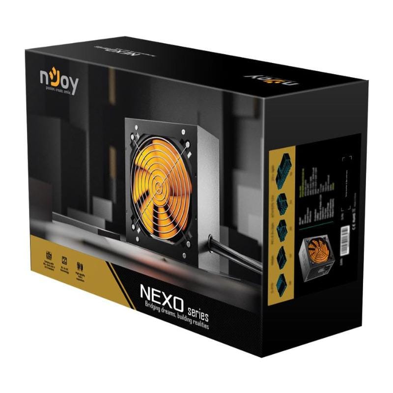 Sursa PC NJOY NEXO 750W 80+ Gold ATX Negru