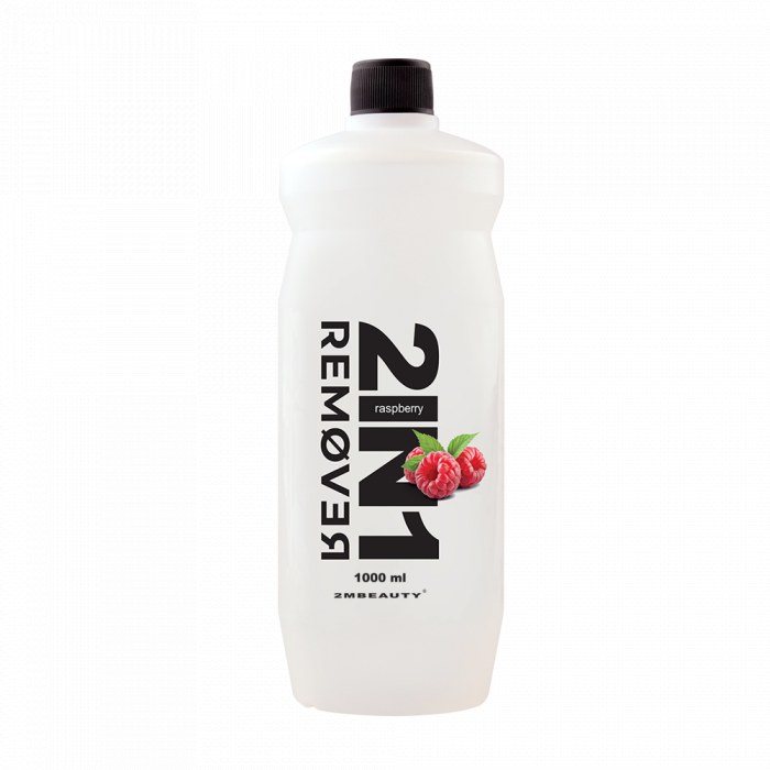 Dizolvant Acetonă 2M 2 in 1 Raspberry, 1000 ml