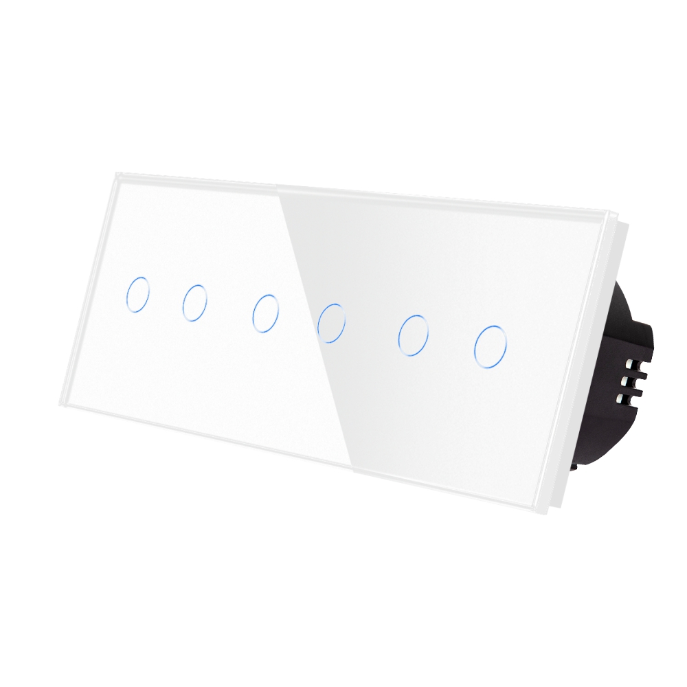 Intrerupator Touch Sticla LUXION, 3 Module IP45