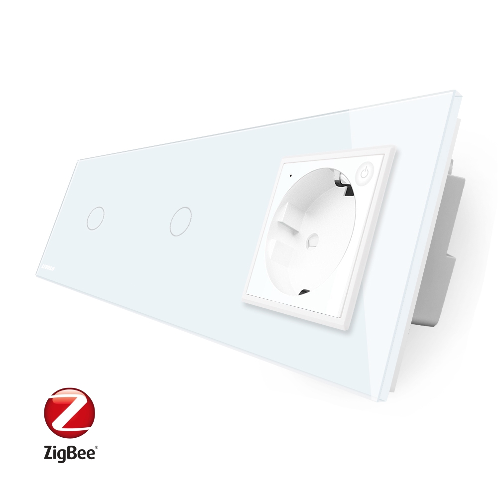 Intrerupator LIVOLO Touch ZigBee cu Priza Smart