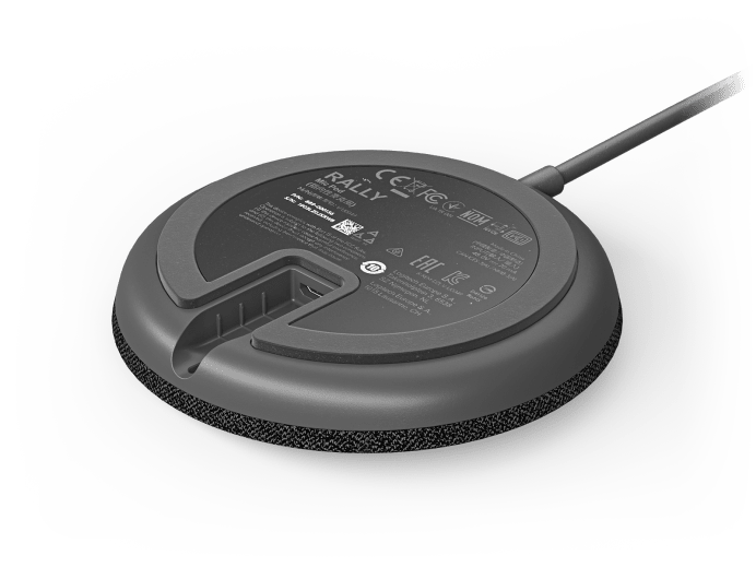 Microfon LOGITECH Rally Mic Pod USB Negru - Audio Premium Conferințe - imagine 3