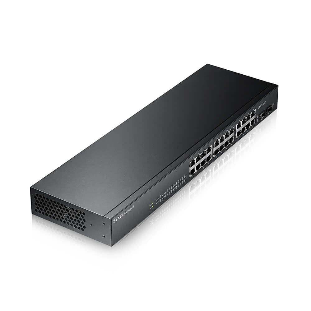 Switch Zyxel GS1900-24 - 24 Porturi Gigabit cu Management - imagine 2