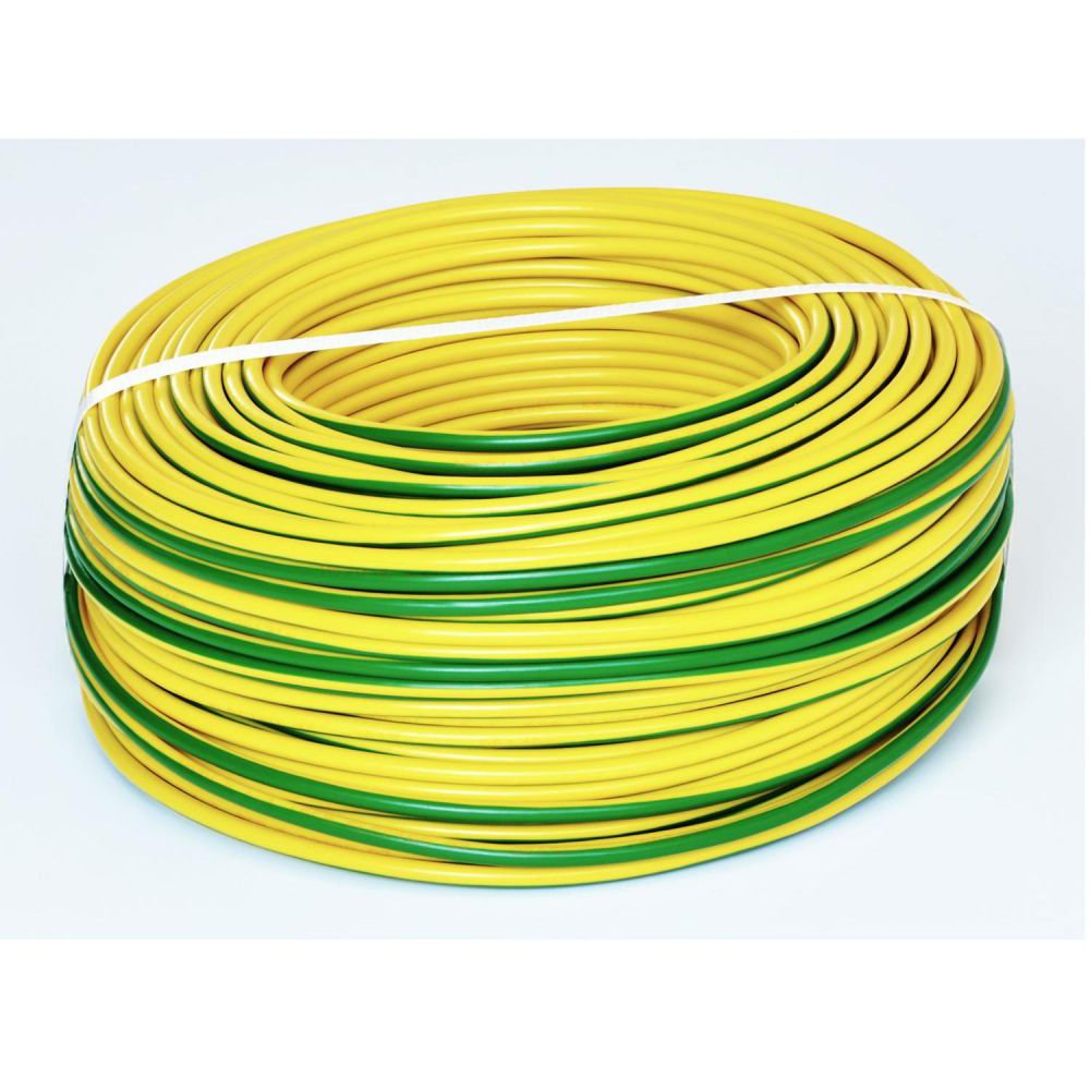Rola Cupru 4mm² 100m Romcab Galben/Verde