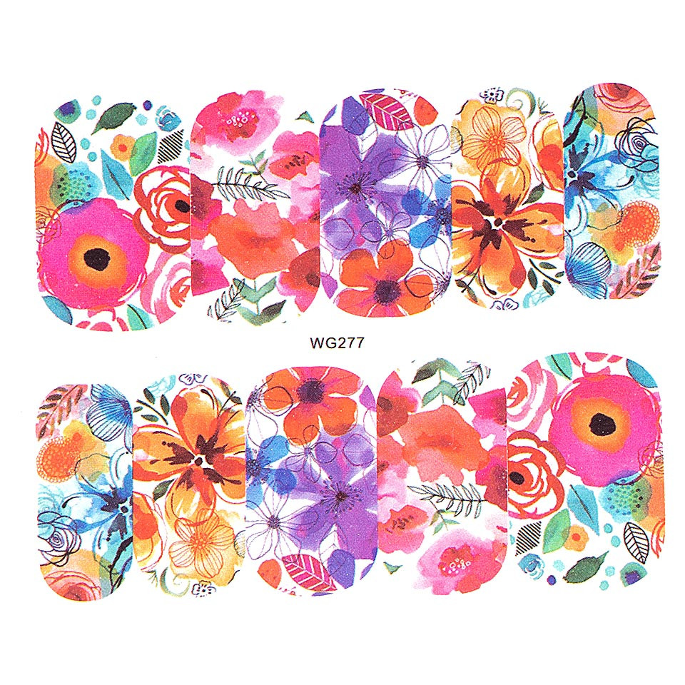 Tatuaj Unghii LUXORISE Nature WG277 - Design Rapid