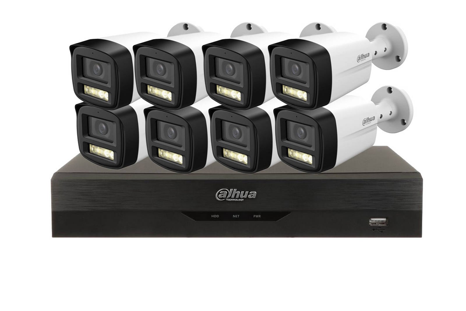 Kit Supraveghere Dahua 8 Camere 5MP AI - imagine 2