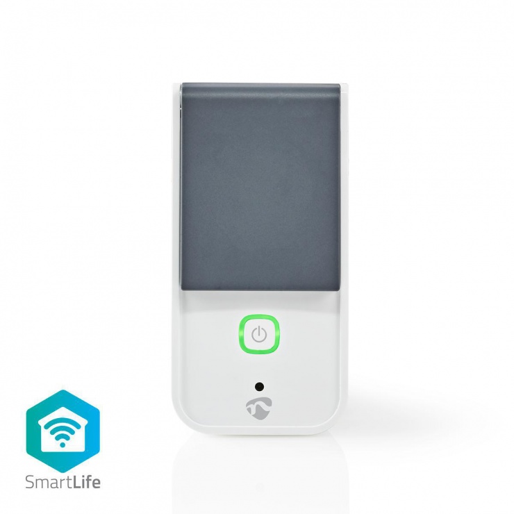 Priza Inteligenta Exterior Wifi Nedis, IP44, Monitorizare