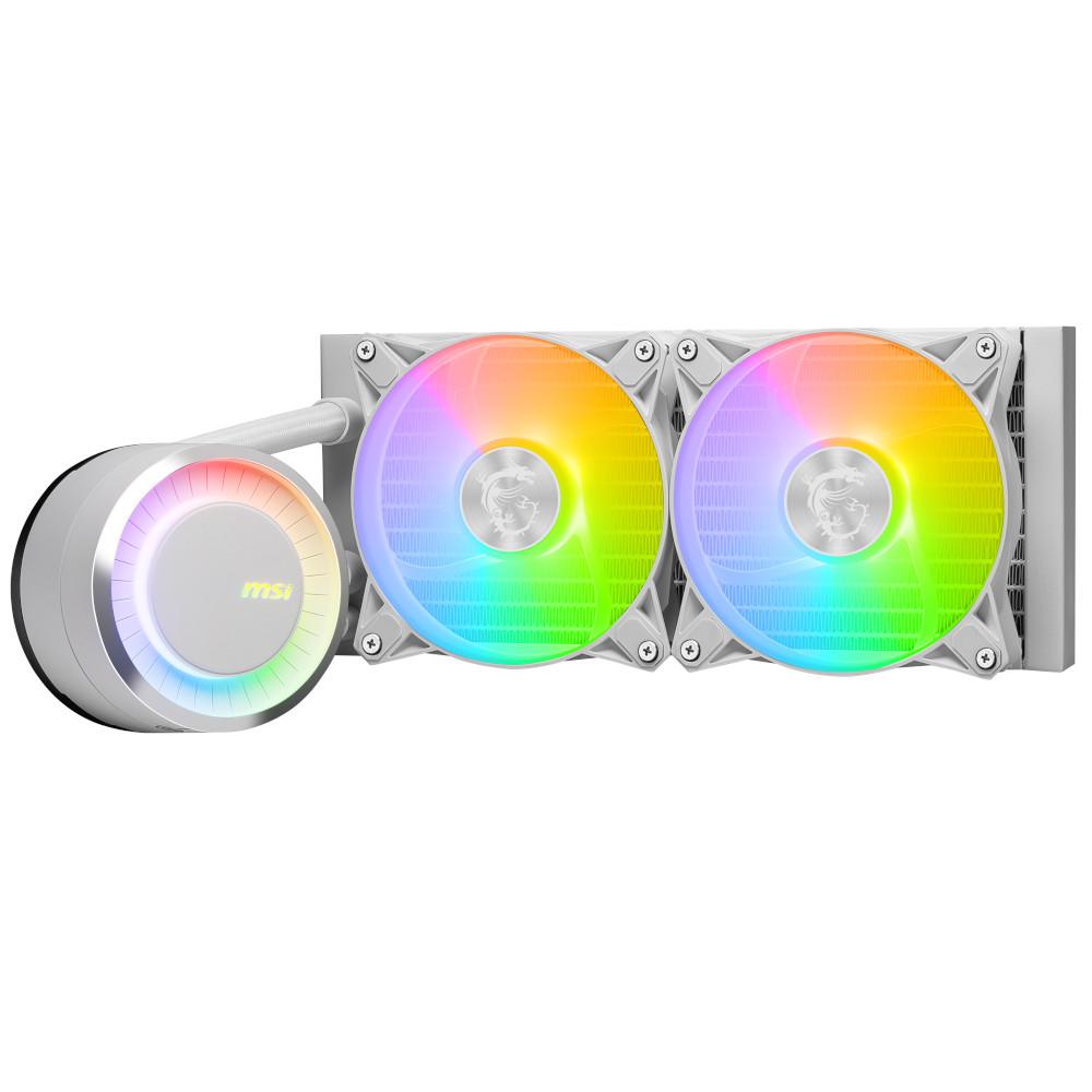 Cooler Procesor MSI MAG CORELIQUID E240 Alb | Liquid Cooling ARGB