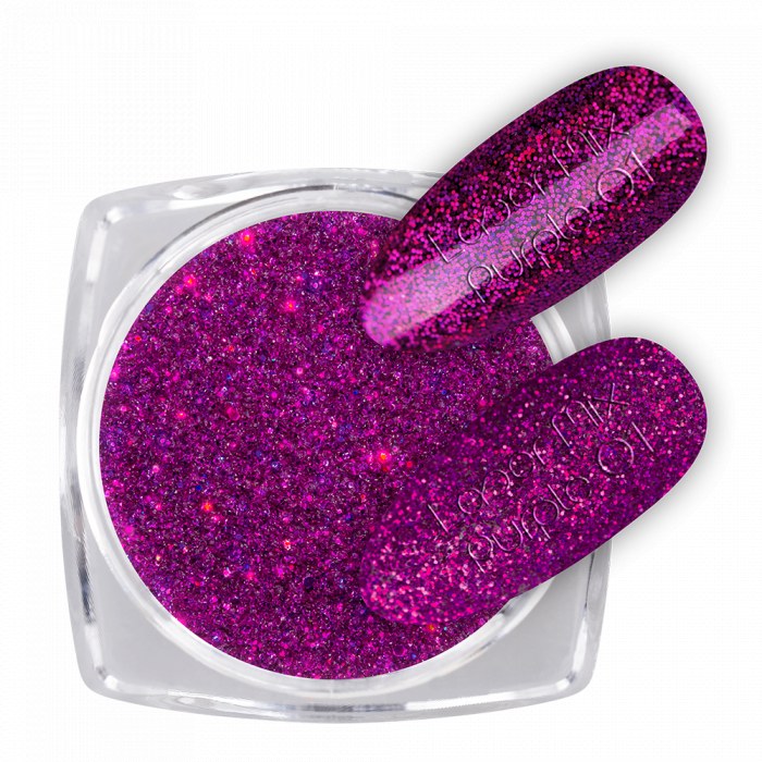 Glitter Laser Mix Purple Nailshop