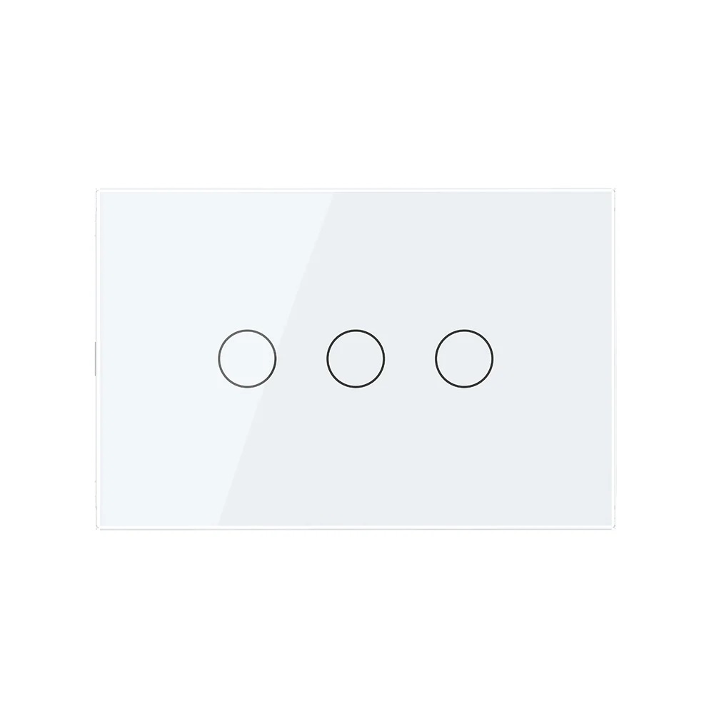 Intrerupator Triplu Touch Livolo ZigBee Sticla - imagine 2