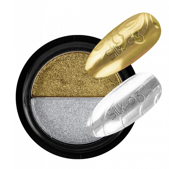 Pigment Nailshop Silk 2M 03 Metalic