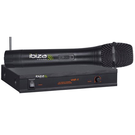 Microfon Wireless Ibiza VHF1A, 207.5MHz