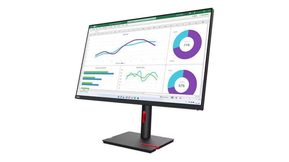 Monitor Lenovo ThinkVision T32h-30 31.5" QHD IPS Profesionist - imagine 3