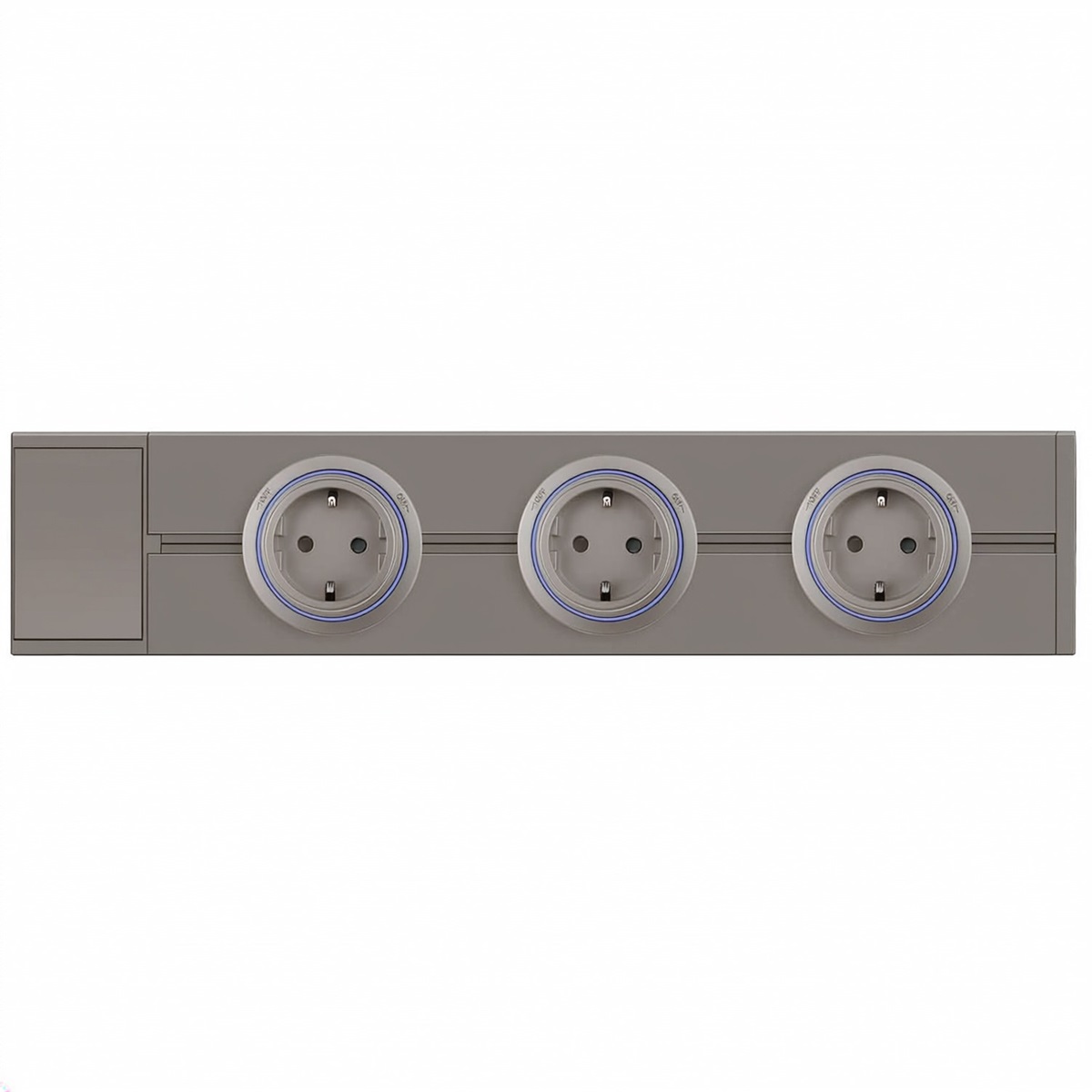 Sina Modulara pentru 3 Prize LUXION, 2500W, PC si Aluminiu - imagine 9