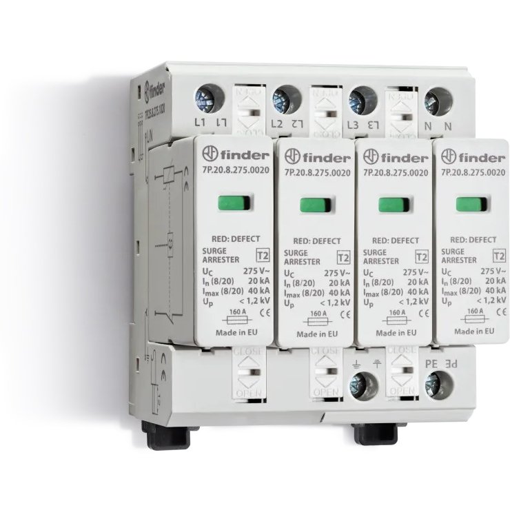 Descarcator Finder 7P.25.8.275.0020, Protectie Tip 2