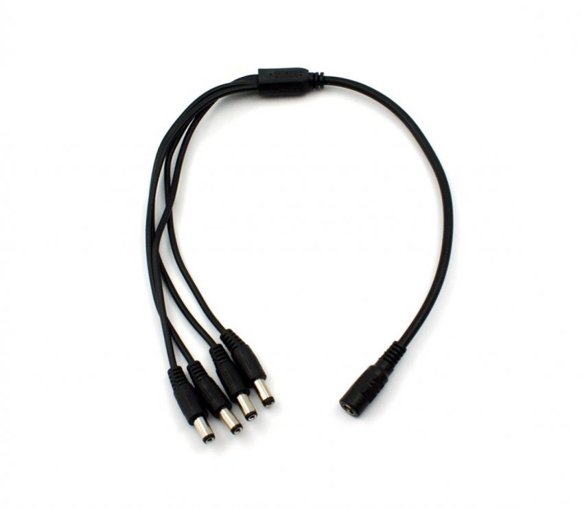 Splitter DC 5.5x2.1 la 4 Porturi OEM