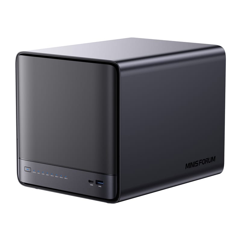 Mini PC MINIS FORUM NAS N5 Pro Ryzen AI 9 HX 370 - imagine 8
