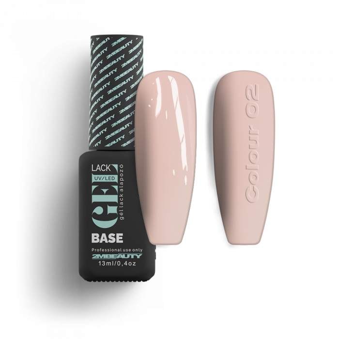 Oja semipermanenta GELlack 2M Rubber Base Colour 02 Nailshop