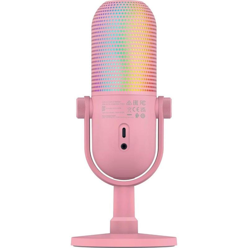 Microfon USB Razer Seiren V3 Mini Chroma RGB, Negru - imagine 4