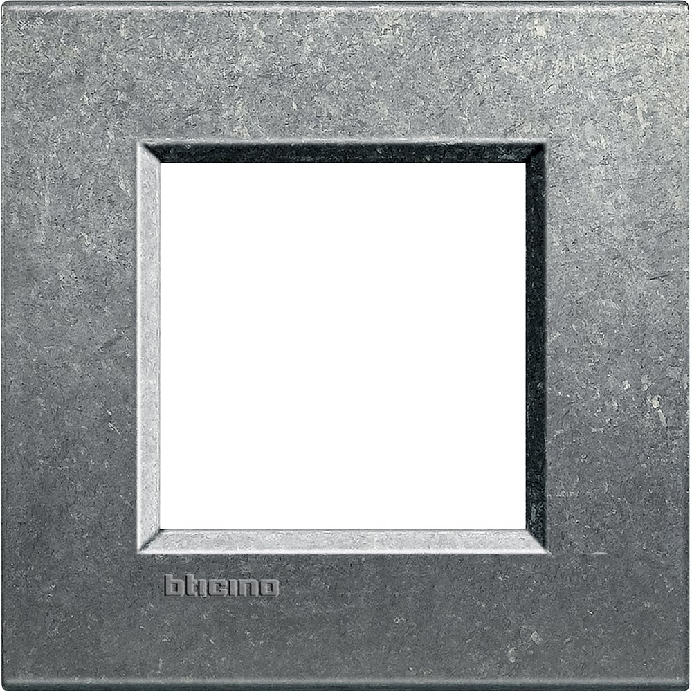 Rama ornament 2 module Bticino Living Light, Gri Natural