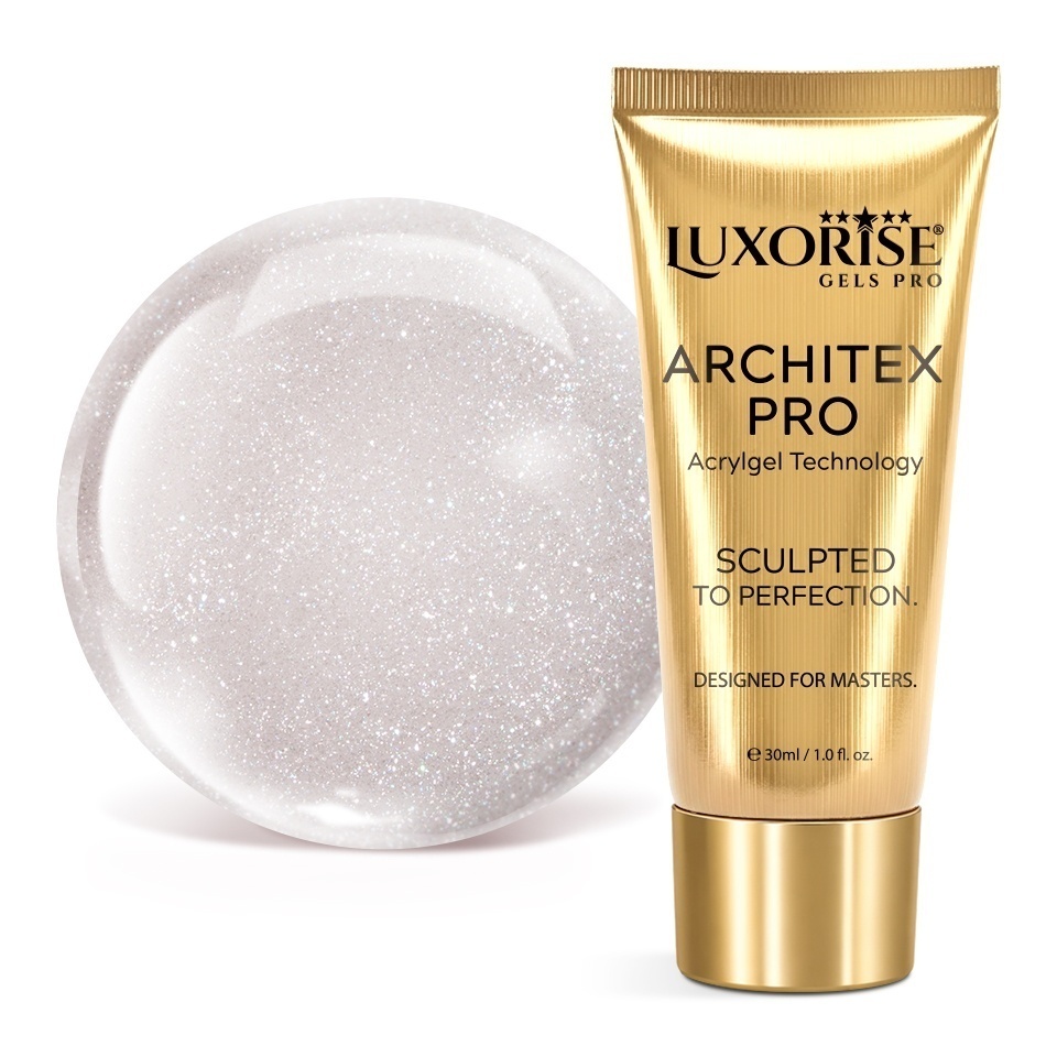 Polygel LUXORISE ARCHITEX PRO - Atelier Rosé Collection, Peach Poem, 30ml