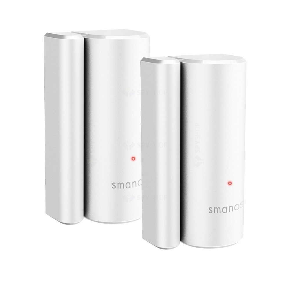 Detector Usa Fereastra Wireless SMANOS DS-20 Kit 2 Bucati