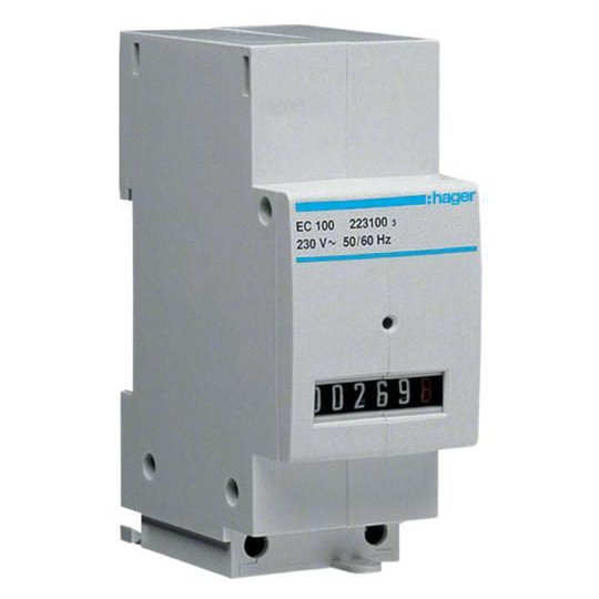 Contor Ore Funcționare Hager EC100, 230V