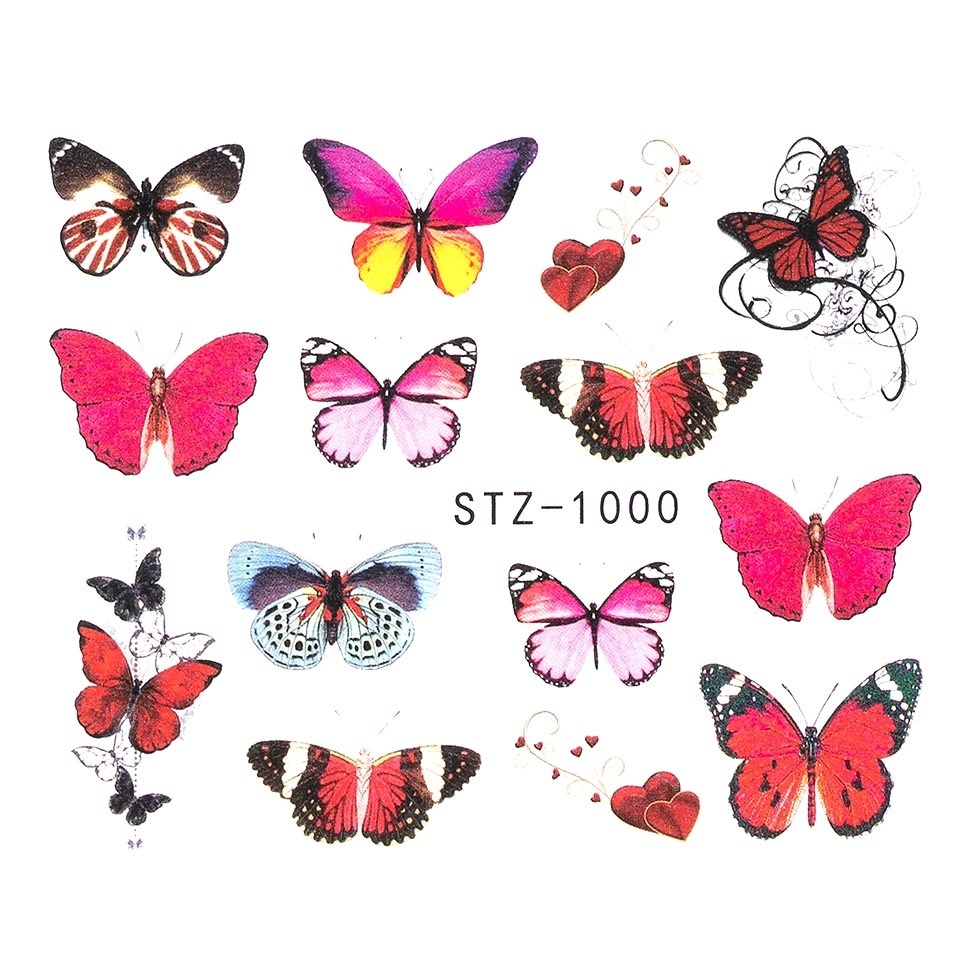 Tatuaj Unghii LUXORISE Butterfly Manichiură Rapidă