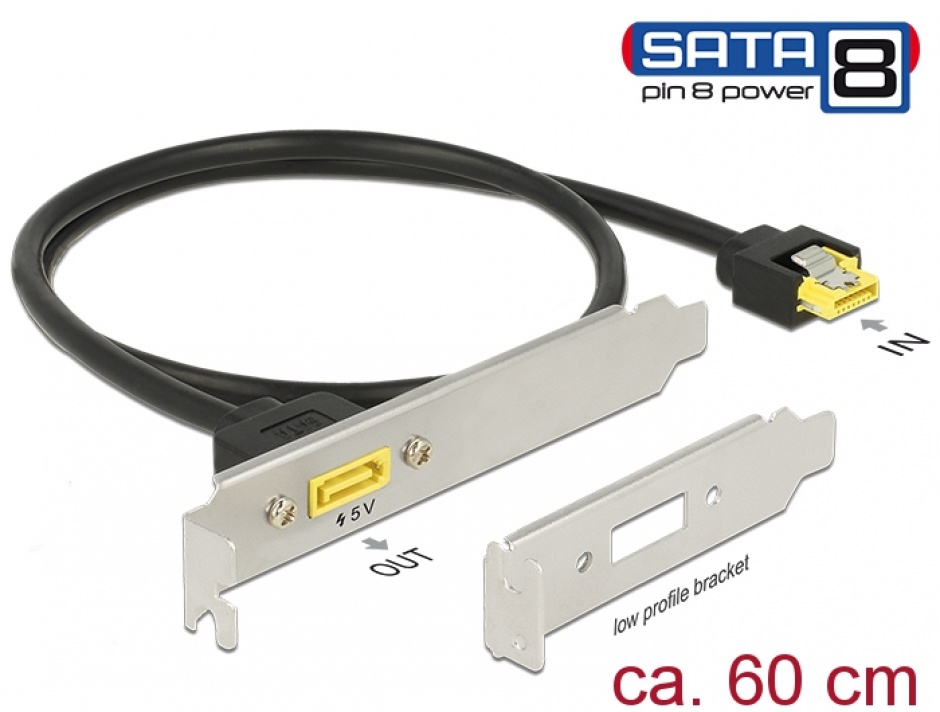 Bracket SATA Delock 84950, 60cm