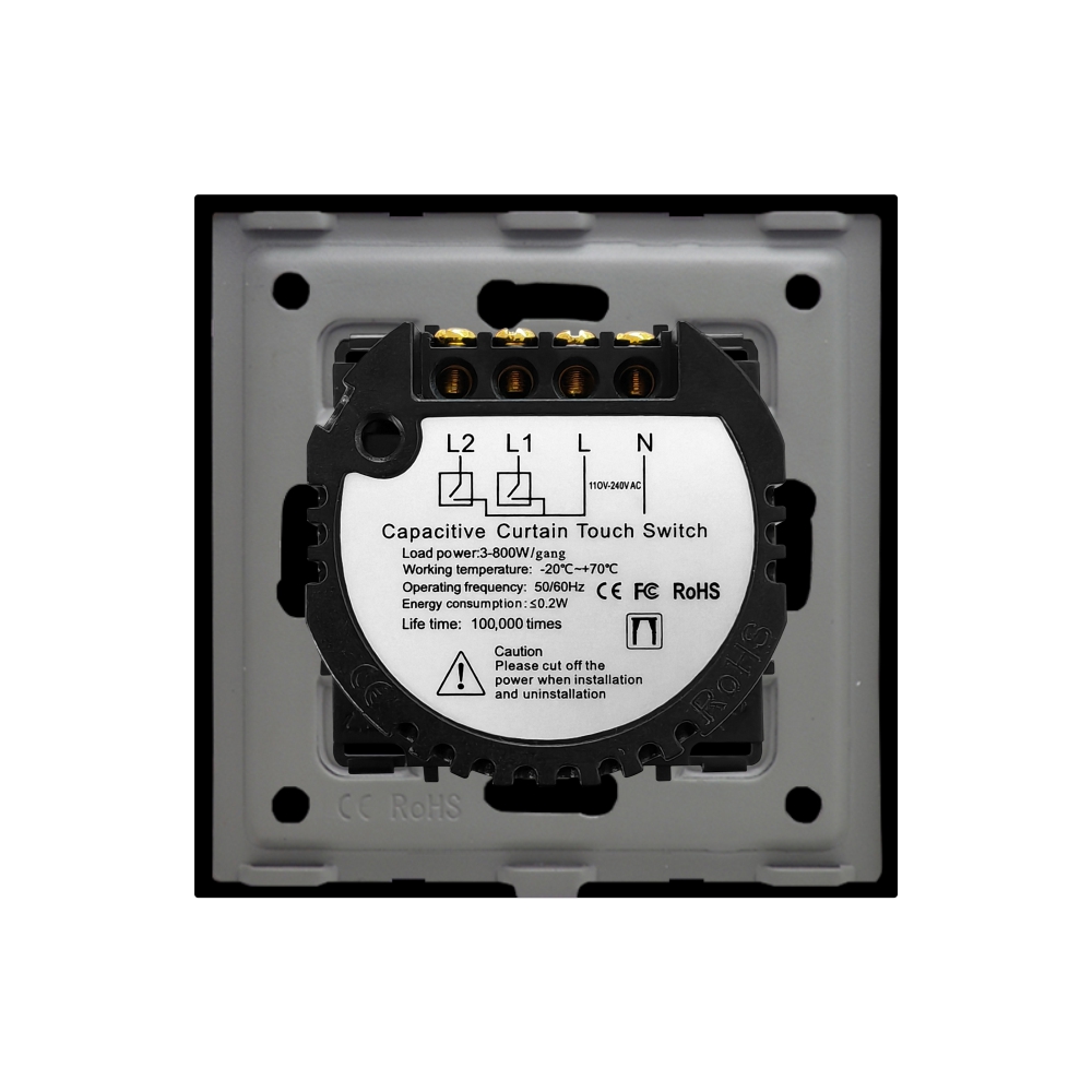 Întrerupător Draperie Touch Sticlă LUXION - imagine 8