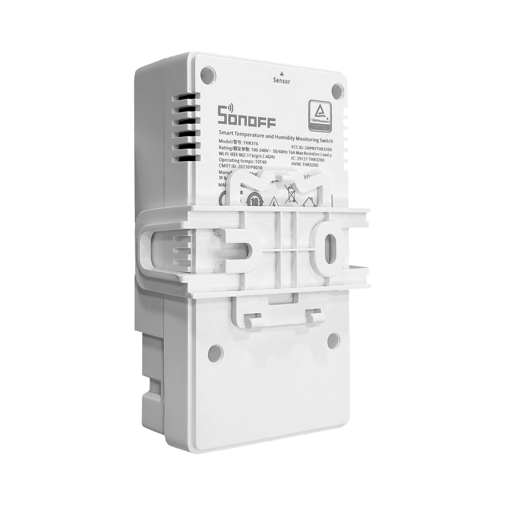 Releu Sonoff THR316 Wi-Fi Temperatură și Umiditate - imagine 3