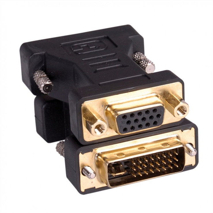 Adaptor DVI-I la VGA Roline, 24+5pini