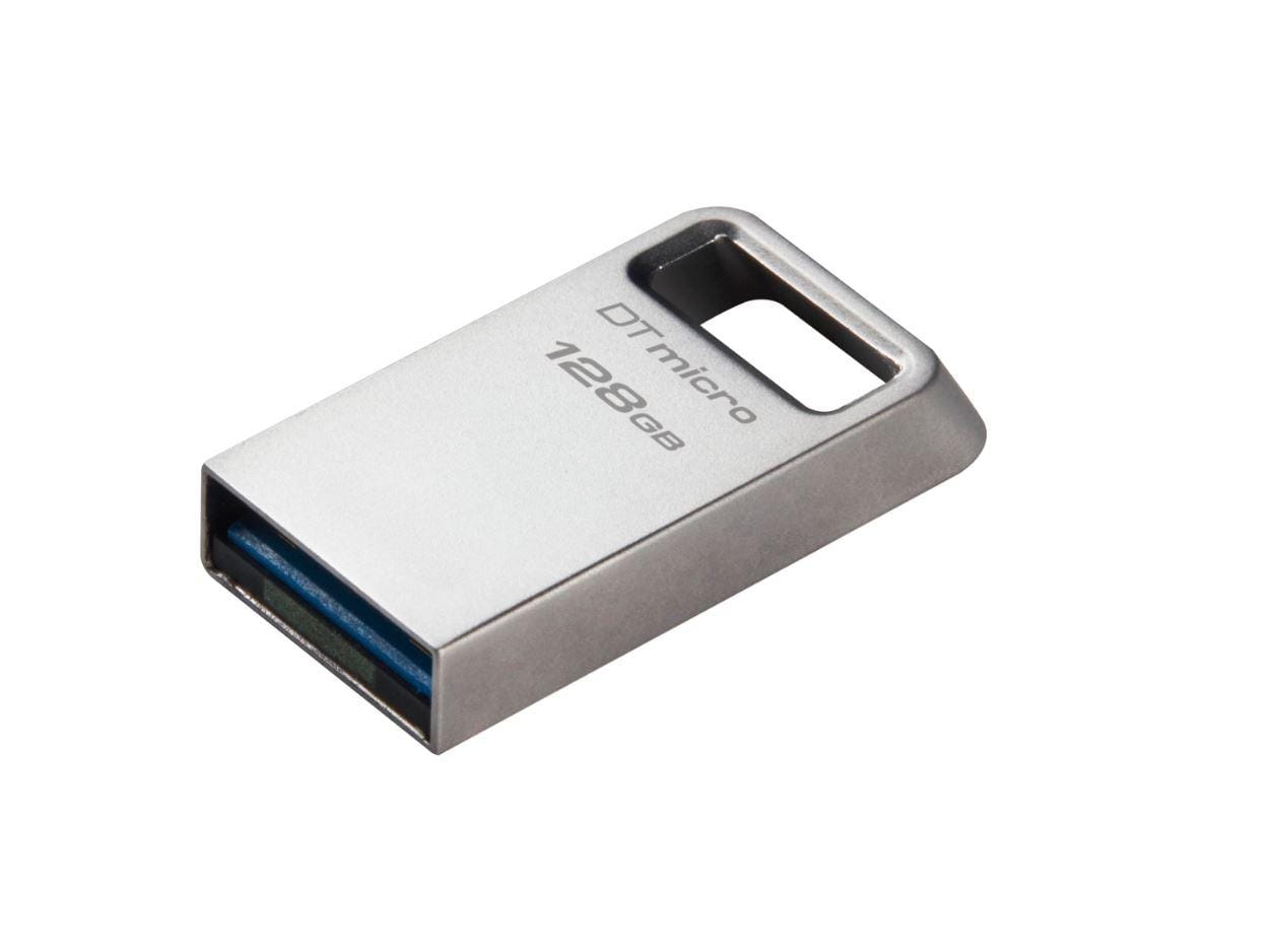 Memorie USB Kingston 128GB USB 3.2 - Viteze Rapide, Design Metalic - imagine 3