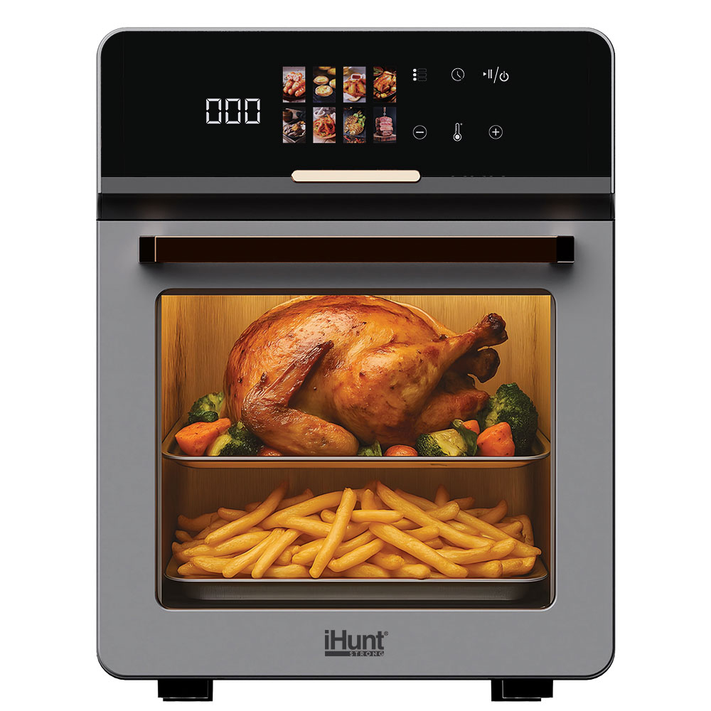 Friteuza cu Aer Cald iHunt Bro, 18L, Digitală