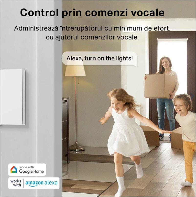 Întrerupator Inteligent Dublu TP-Link TAPO S220 - Smart Home - imagine 4