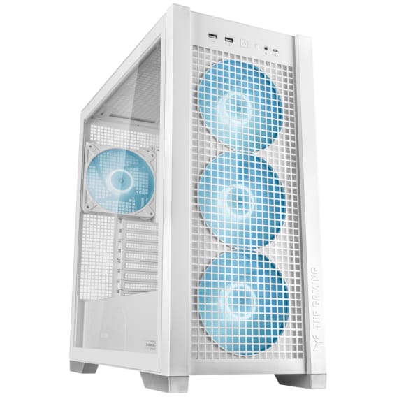 Carcasă ASUS TUF Gaming GT302 ARGB Alb - Mid Tower Gaming - imagine 3