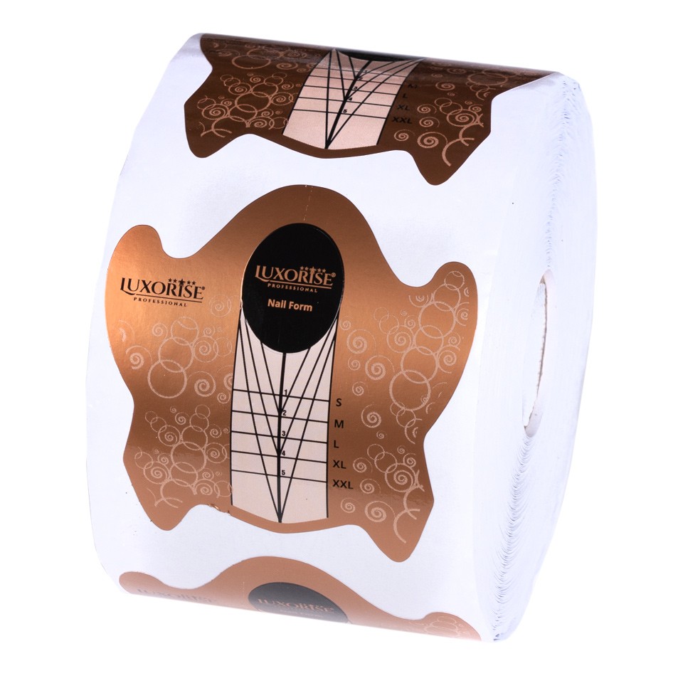 Sabloane Unghii Luxorise All Form, 500 Bucăți
