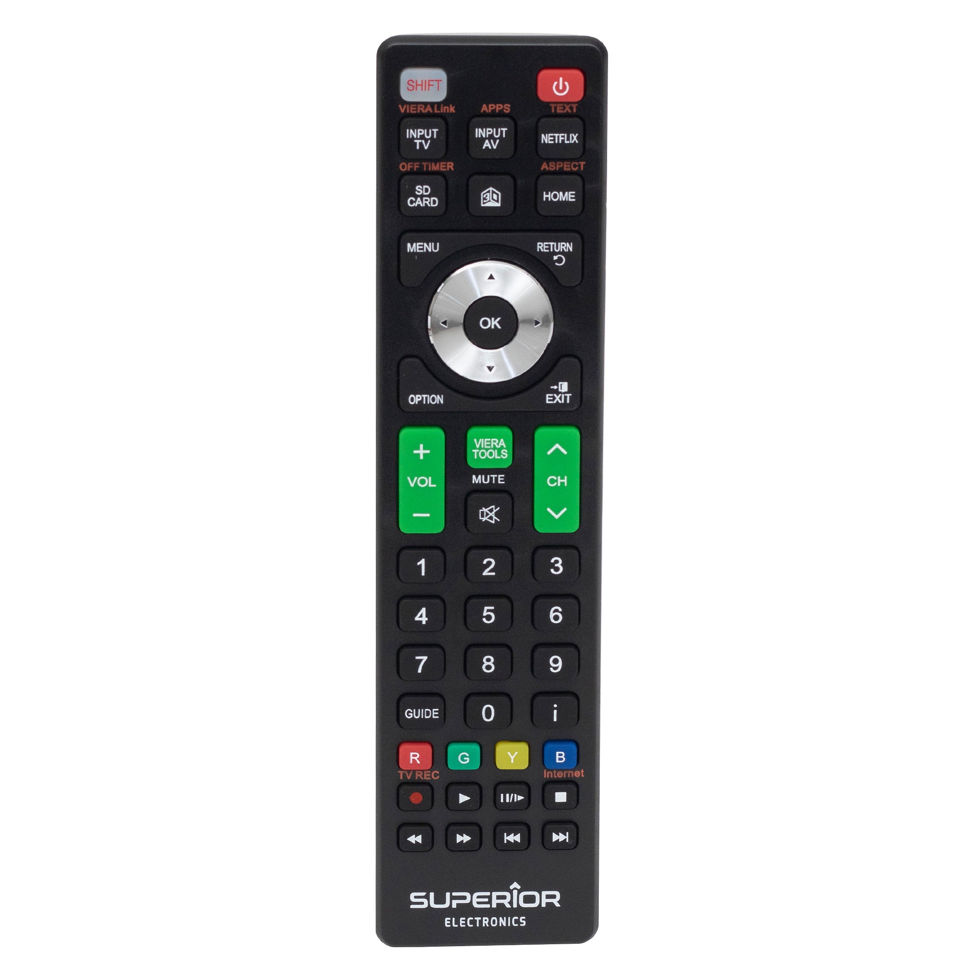 Telecomanda Superior SUPTRB11 Panasonic Negru