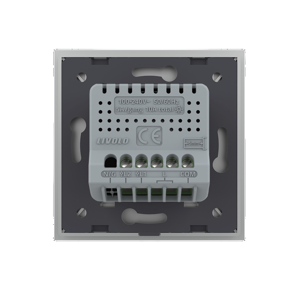 Intrerupator Touch ZigBee Livolo Dublu - imagine 16