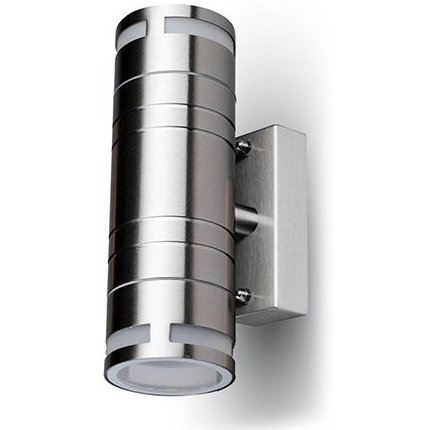 Corp Iluminat Exterior 2xGU10 V-TAC IP44, Inox