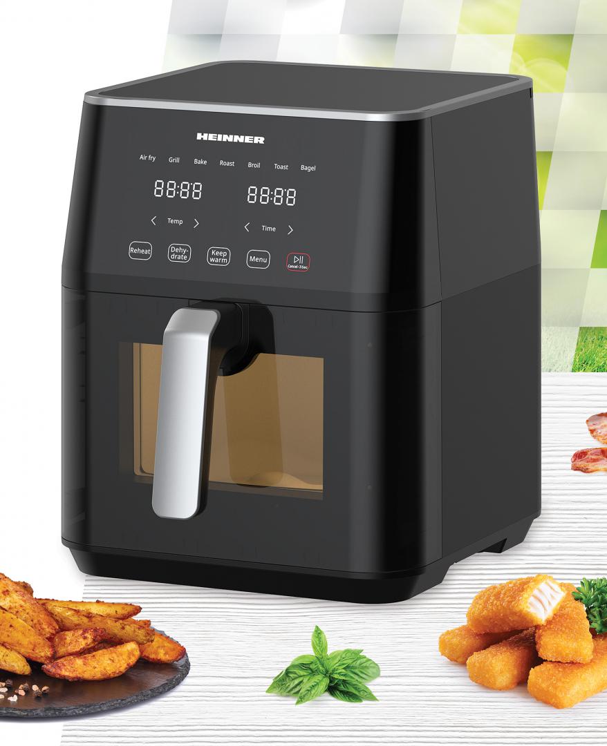 Friteuză Aer Cald Heinner 7L Digital 1800W - Gătire Sănătoasă - imagine 2