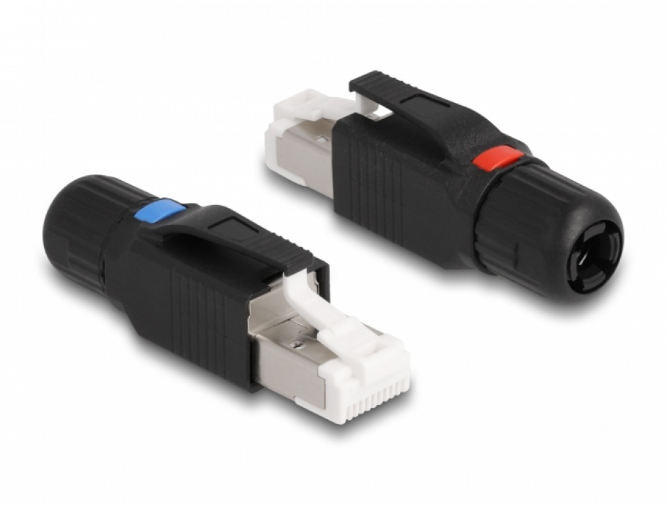 Conector RJ45 Cat.6A STP Toolfree Delock