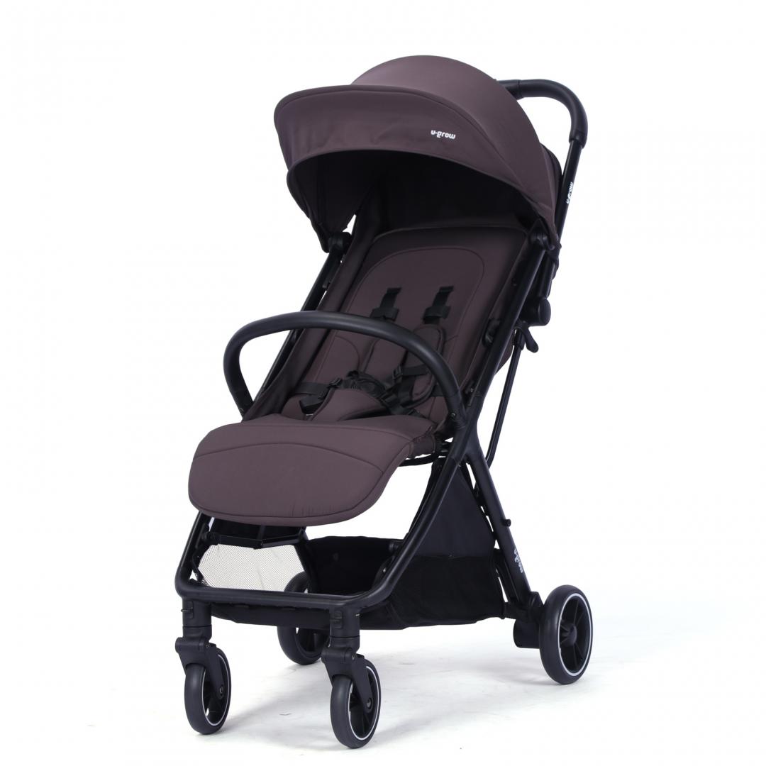 Cărucior U-GROW Autofold Gri 0-48 luni - Pliere Automată