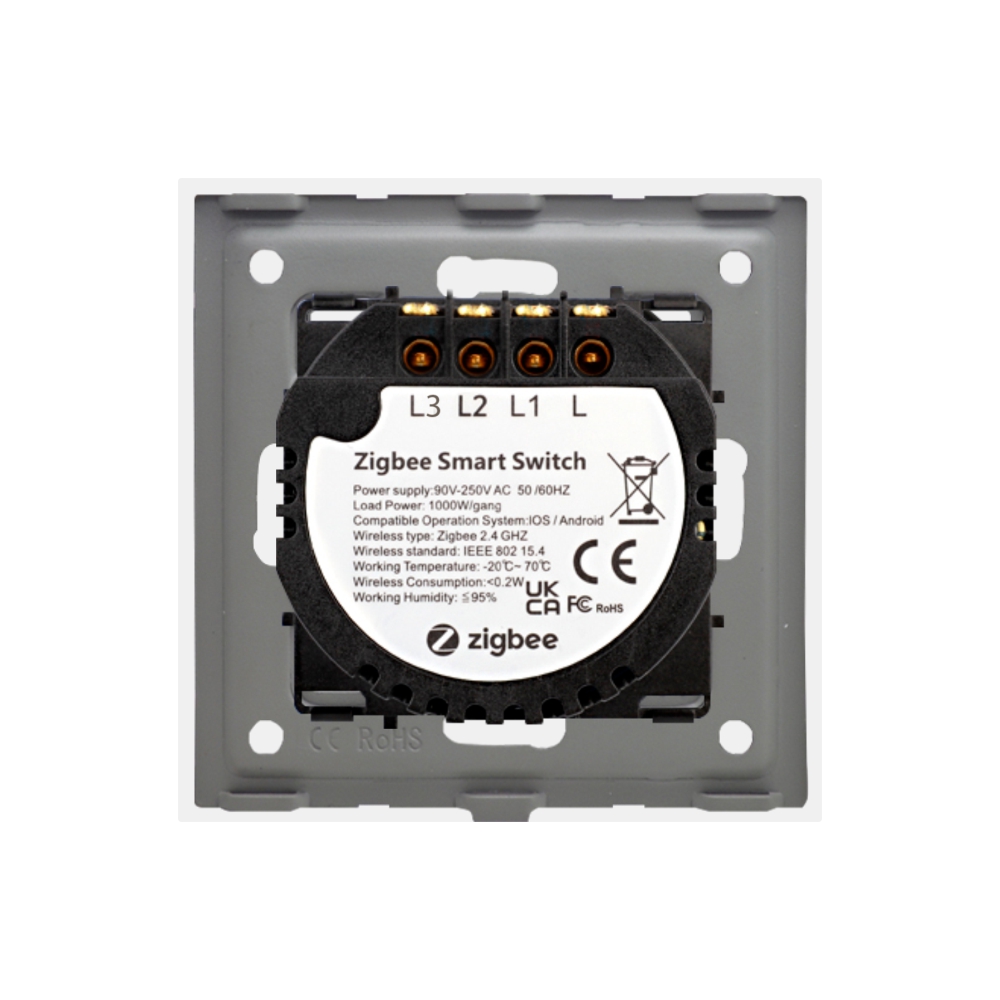 Intrerupator Triplu Touch ZigBee Smart Home - imagine 12