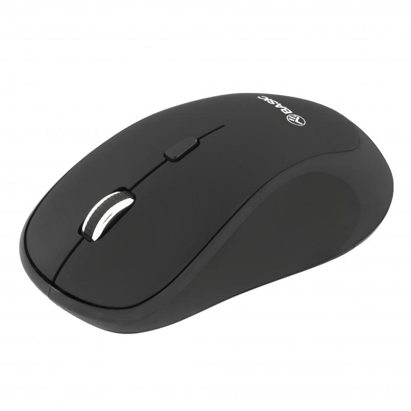 Mouse Wireless Tellur Basic Negru - Ergonomic și Silent - imagine 1
